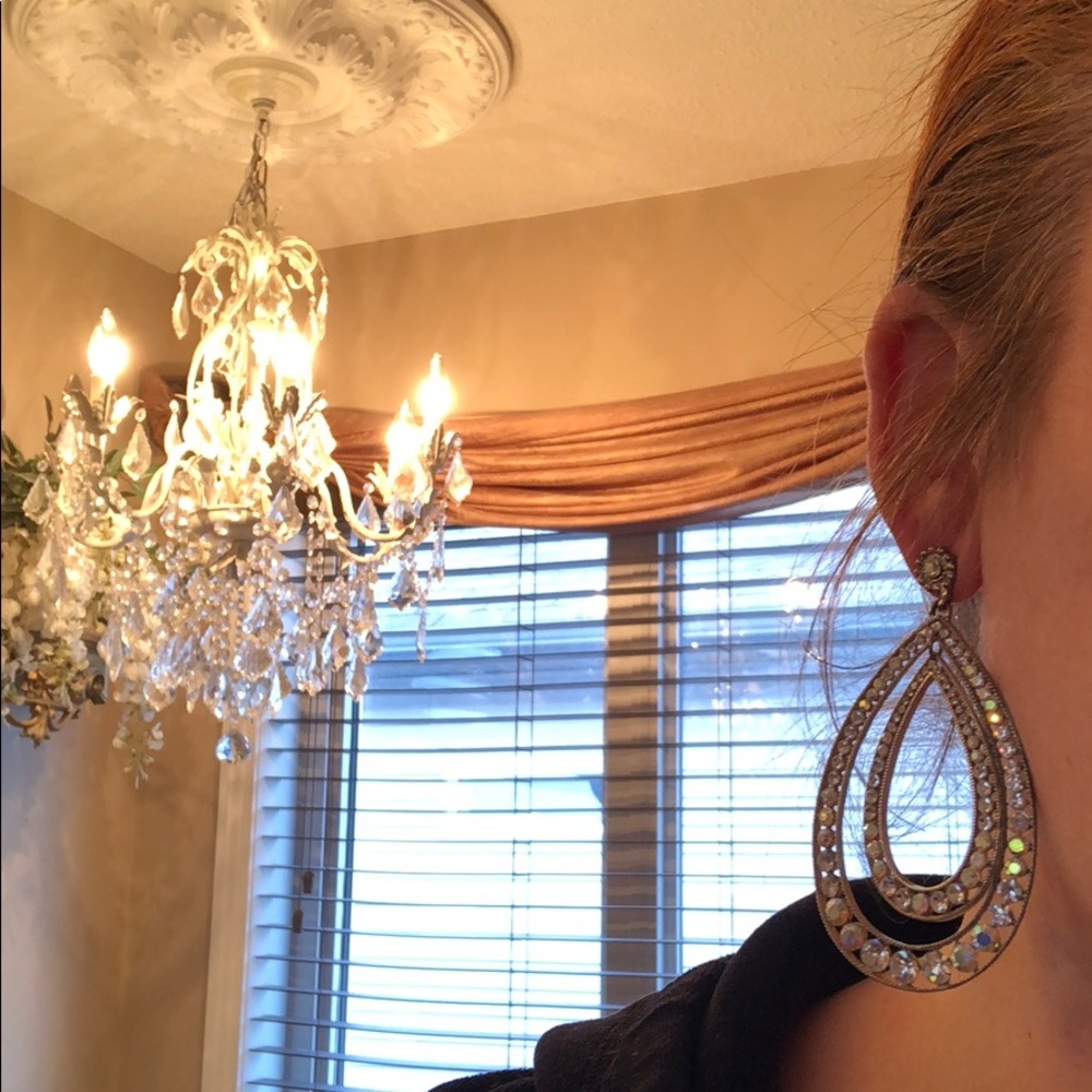 Gorgeous rhinestone earrings